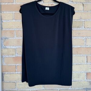 Aritzia Wilfred Black Sleeveless Top